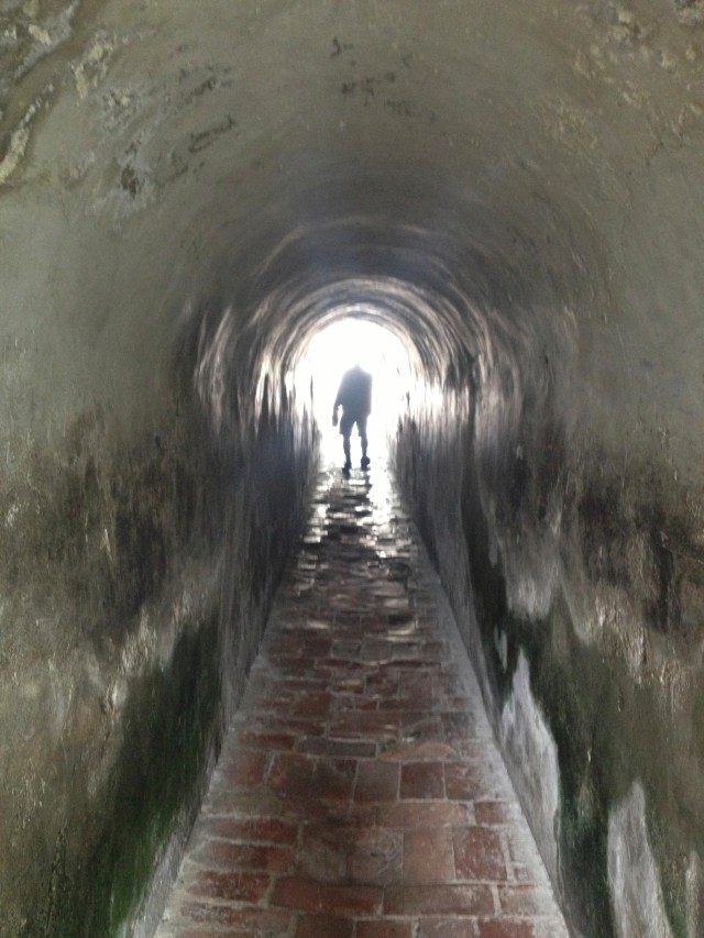 Tunnel at Castillo San Felipe de Barajas