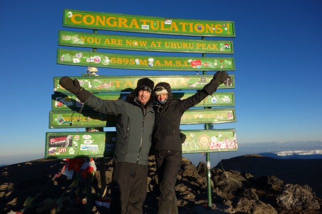 Tanzania ~ At the Mt Kilimanjaro Summit! Wahhhooo!!!