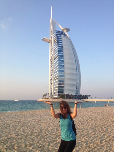 Linda is still working out hard