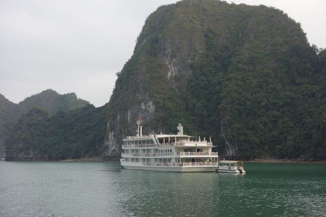 Our "Junk" boat, The Au Co.  The boat is just under 2 years old.  