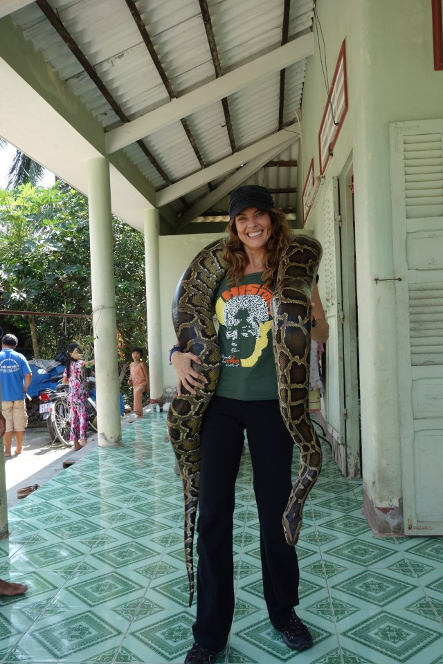 She didn't have a name, so I named her Ellie (for Elephant) as she was HUGE!