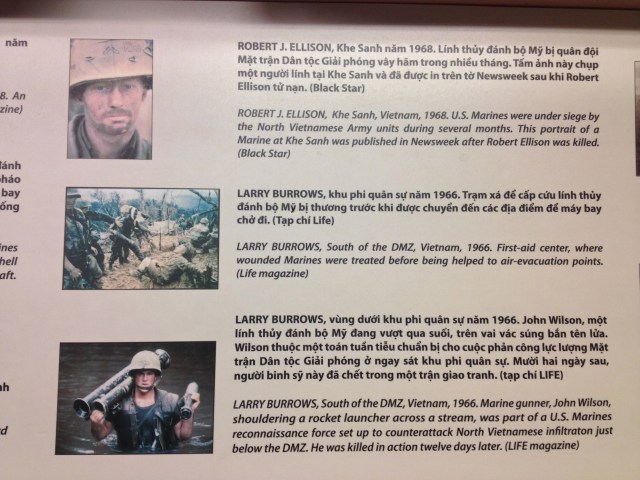 A section of the museum was dedicated to touching photos that were published…here are a few. 