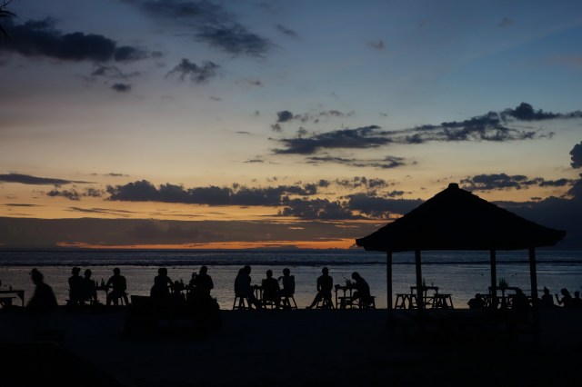 Sunset on the west side