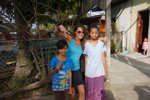Adorable kids we met before the mangrove boat ride.  
