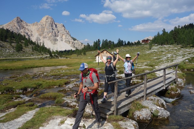 Finishing day 3, the celebration was earned